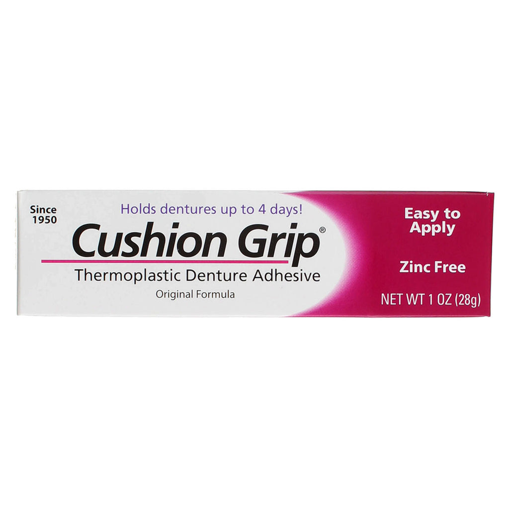 Cushion Grip Tru-Stay Denture Adhesive Cream 1 oz – Vitabox